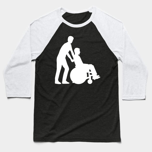 Wheelchair Baseball T-Shirt by Designzz